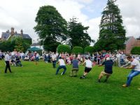 Tug-o-war at the Fete 2015